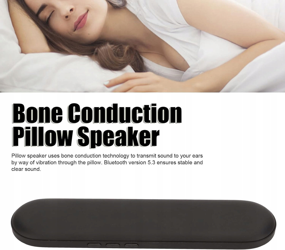 Bone Conduction Stereo Cushion Speaker, Stereo EAN (GTIN) 6901882874052