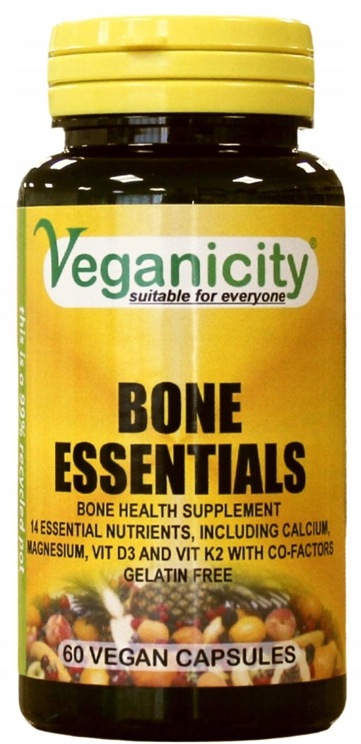 Bone Essentials Complex for strong bones 60 kaps Veganicity Packaging status original