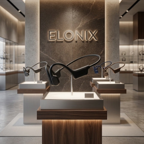 Bone conduction wireless headphones Elonix G1 bone Bone Manufacturer code Elonix G1