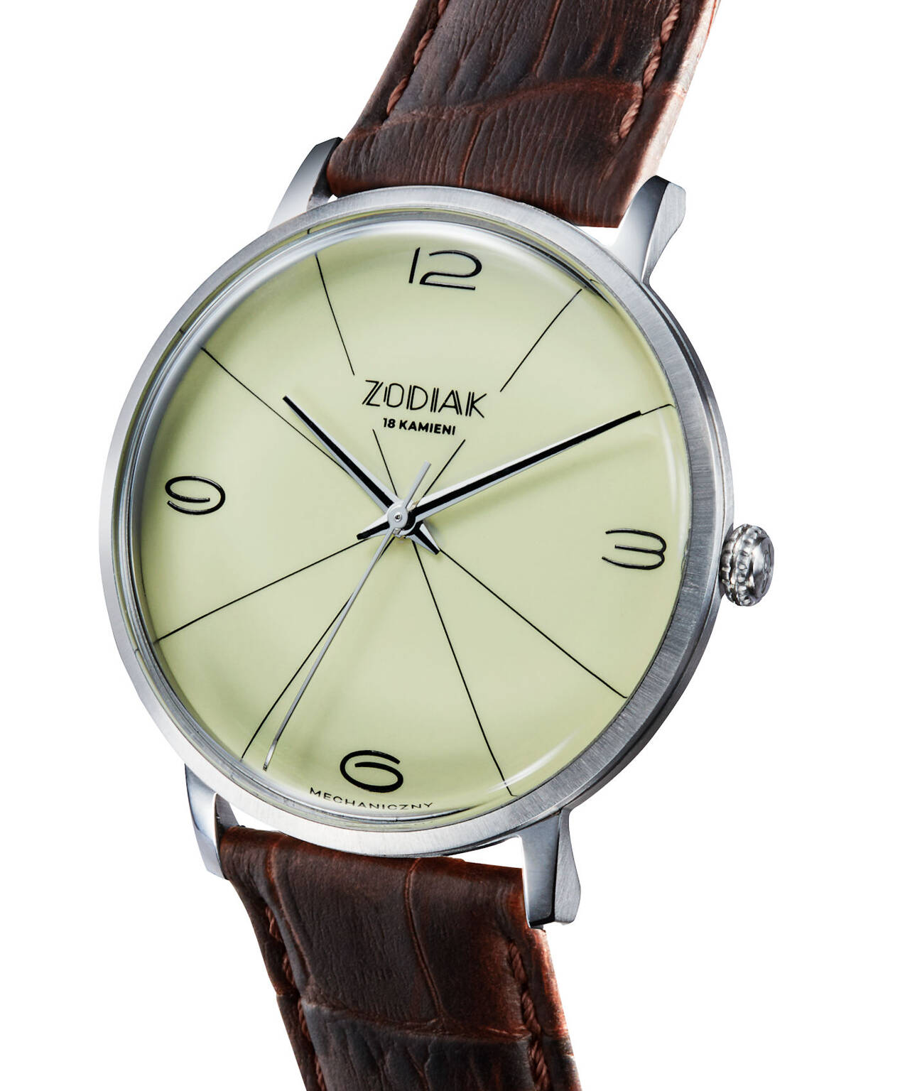 Błonie men's watch Zodiac Mechanical Pudding