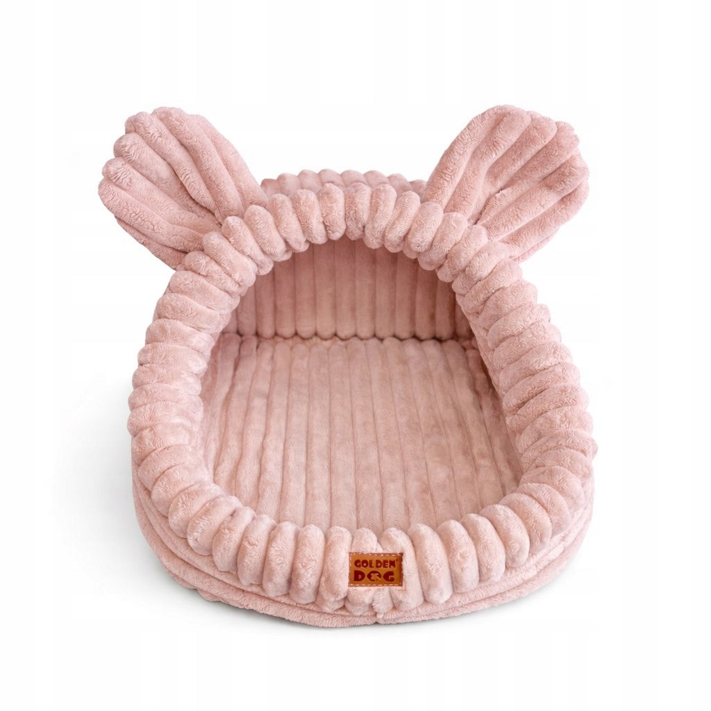 Booth and bed MOUSE CORDUROY for small cat dog COZY bedding M Length 36 cm