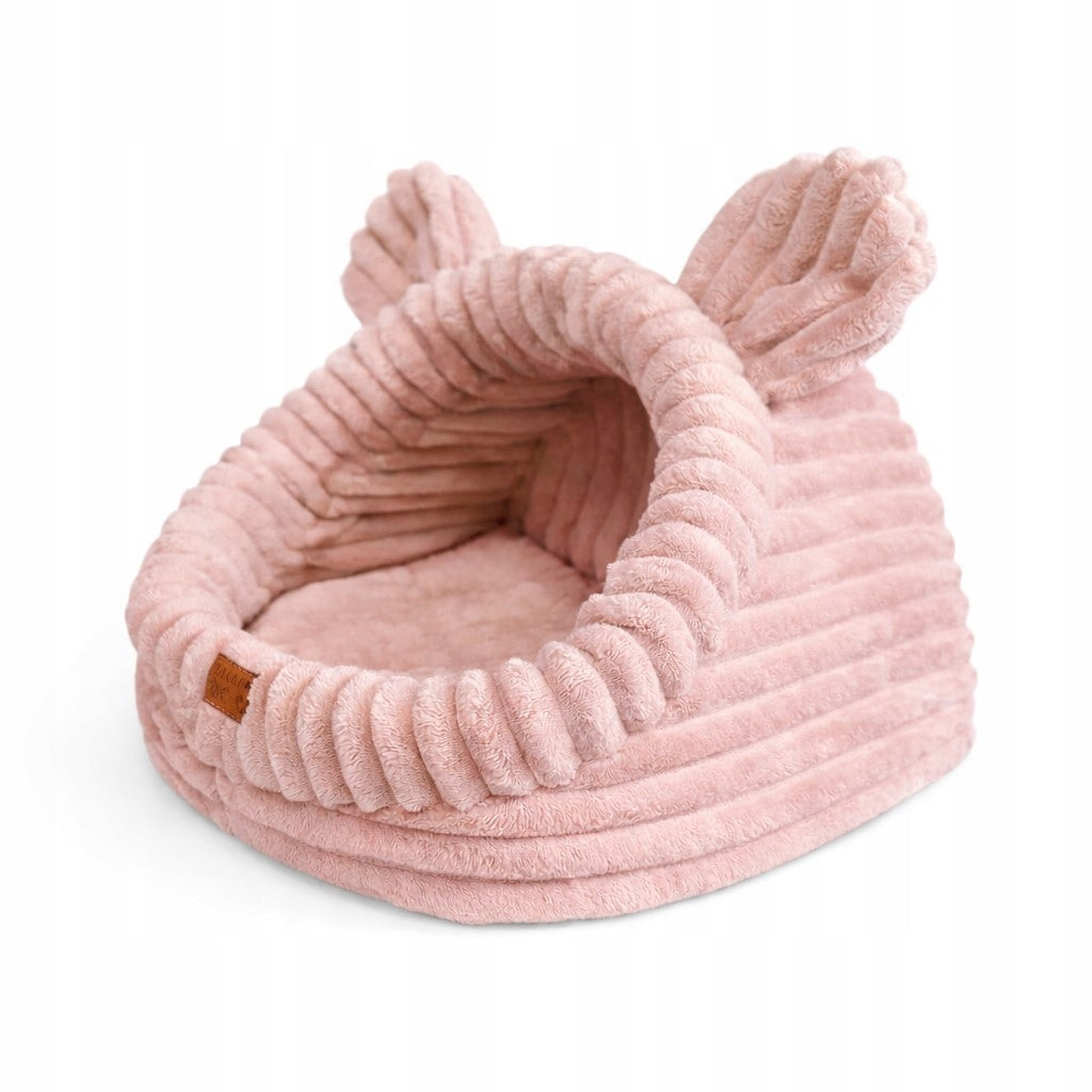 Booth and bed MOUSE CORDUROY for small cat dog COZY bedding M