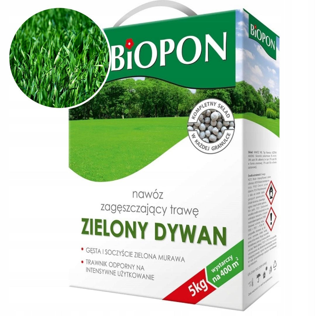 Bopon Grass Fertilizer Thickening Lawn Multicomponent Biopon 5kg EAN (GTIN) 5904517048430