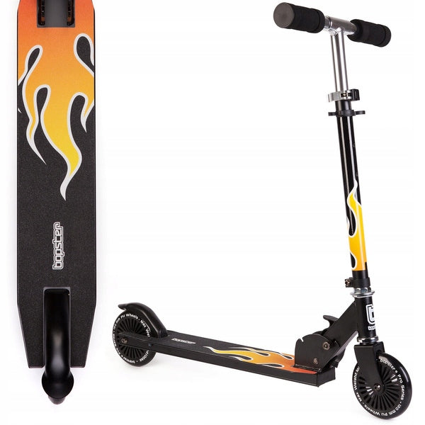 Bopster Folding Scooter 5/14lat Flame Two Wheel