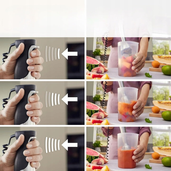 Bosch ErgoMaster 8 MSM8M934 Hand Blender 1500W Stainless Steel Manufacturer code MSM8M934