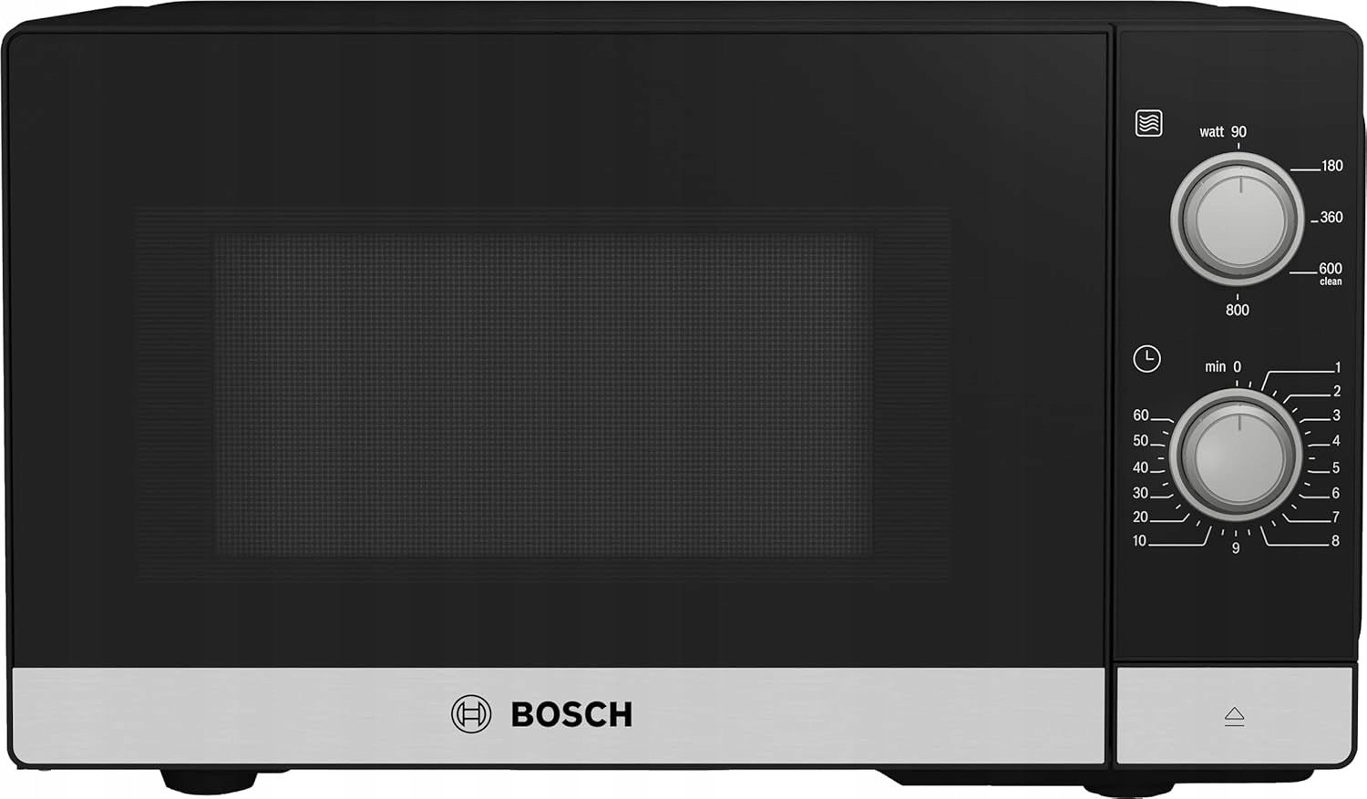 Bosch FFL020MS2 Microwave 20L 800W Freestanding Stainless Steel LED