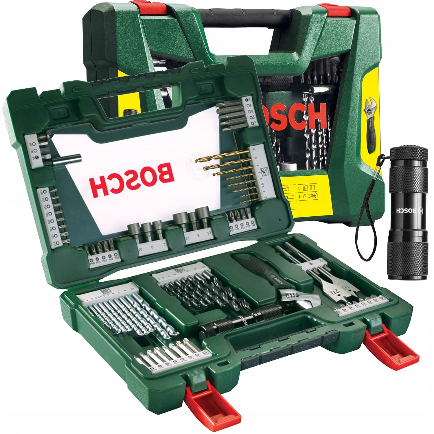 Bosch Mixed Drill Bit Set 83 PCS V-LINE SET TITANIUM 2607017193