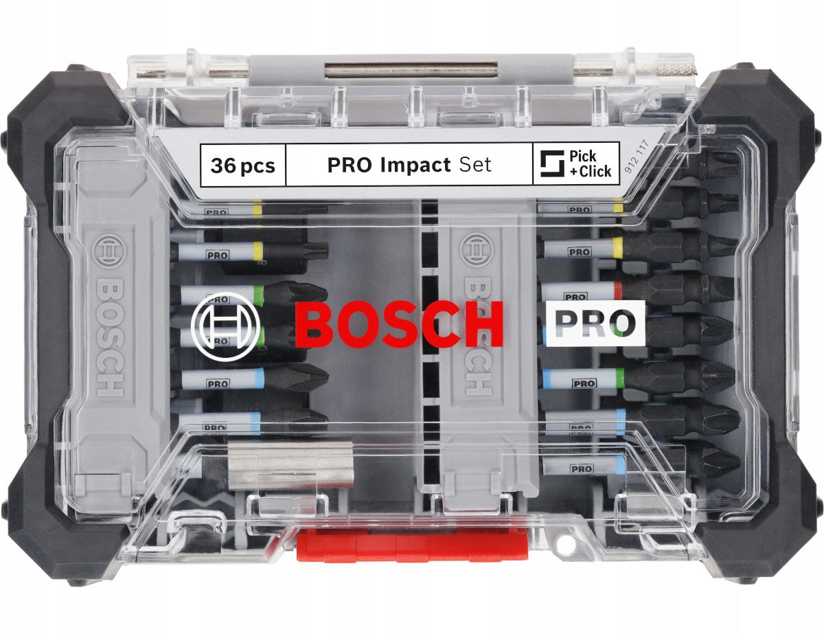 Bosch PRO Impact 36-Piece Impact Screwdriver Bit Set Brand Bosch