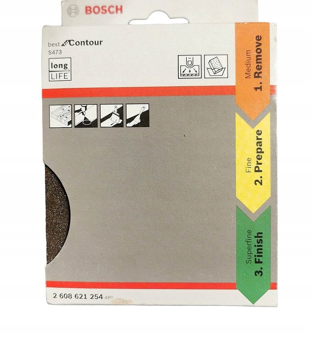 Bosch Set of sanding sponges 3 pcs EAN (GTIN) 3165140908566
