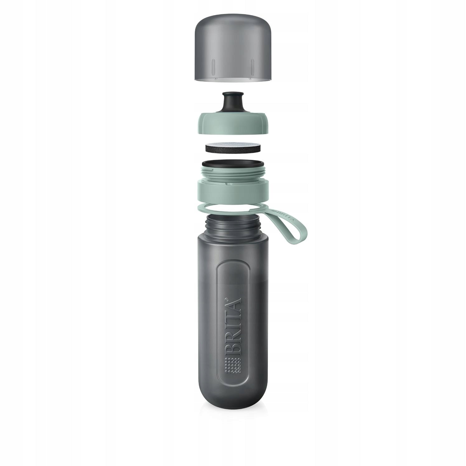 Bottle BRITA filtering Active Pastel GREEN + MicroDisc 5 pcs Brand Brita