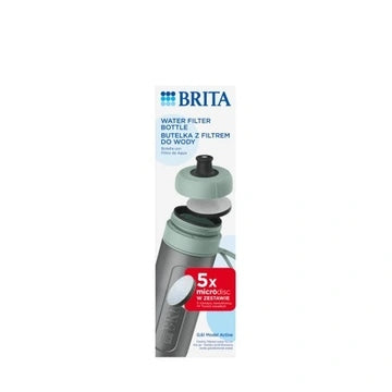 Bottle BRITA filtering Active Pastel GREEN + MicroDisc 5 pcs