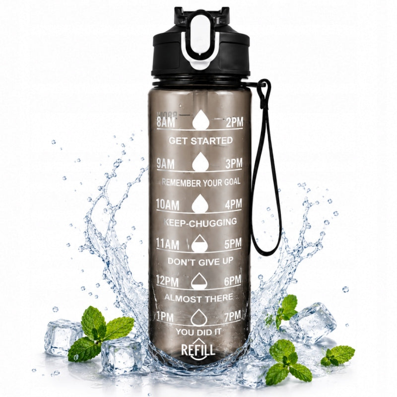 Bottle Ecarla BD60 750ml black unisex water bottle