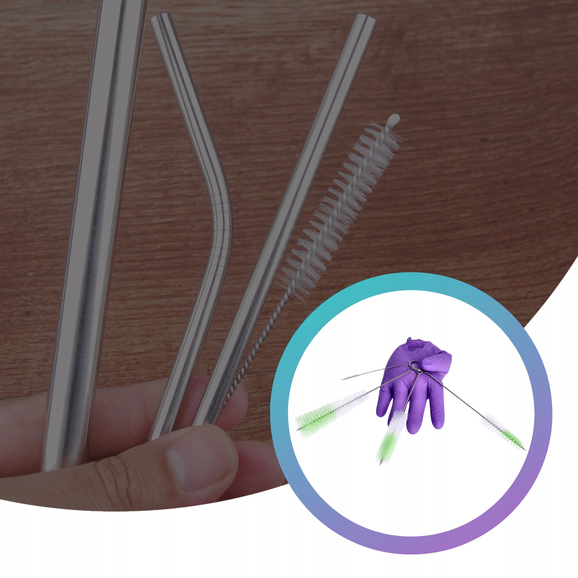 Bottle Maker Cleaning Brush Set Universal Set x 4 Pcs Brand Spitze Clean
