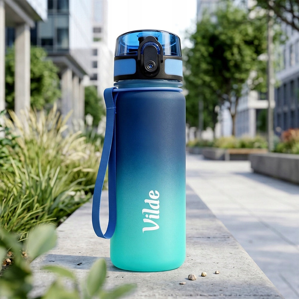 Bottle WATER BOTTLE sealed drinks with graduation sports travel 500 ml Packaging status original