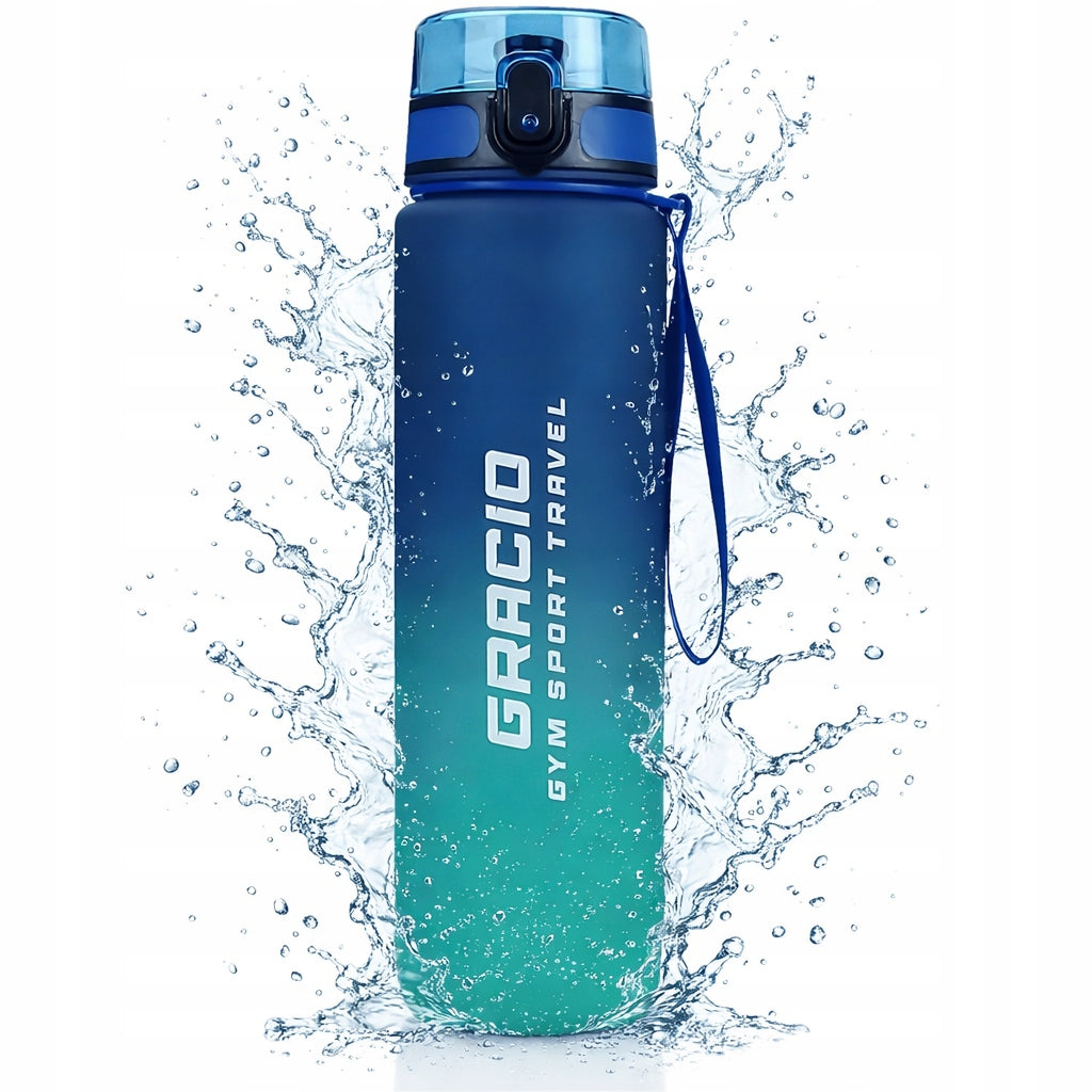 Bottle Water Bottle Tritan 1000 Tight Sport Gym BPA FREE GRACIO