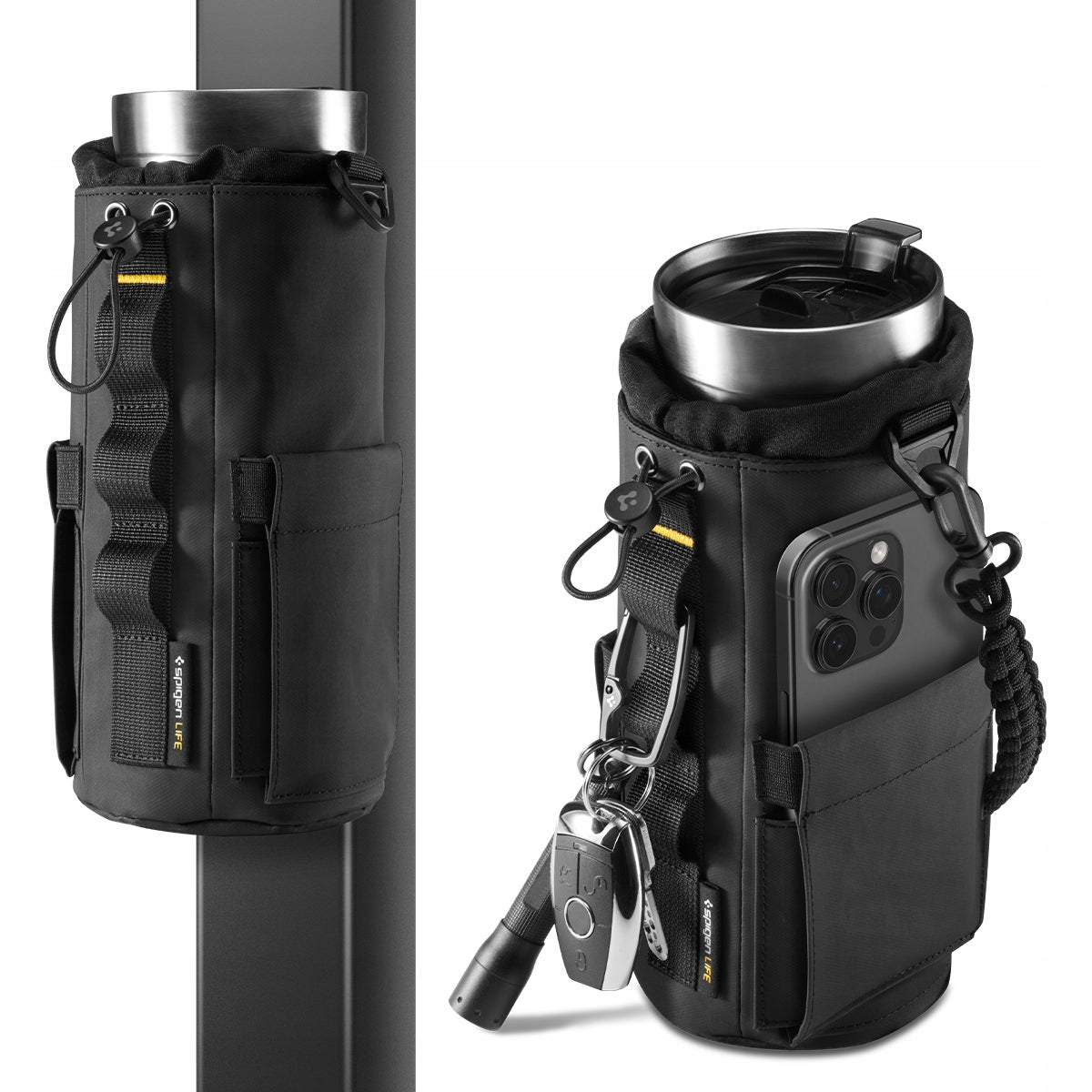 Bottle bag water bottle magnetic holder Spigen waterproof for gym Additional features water resistance