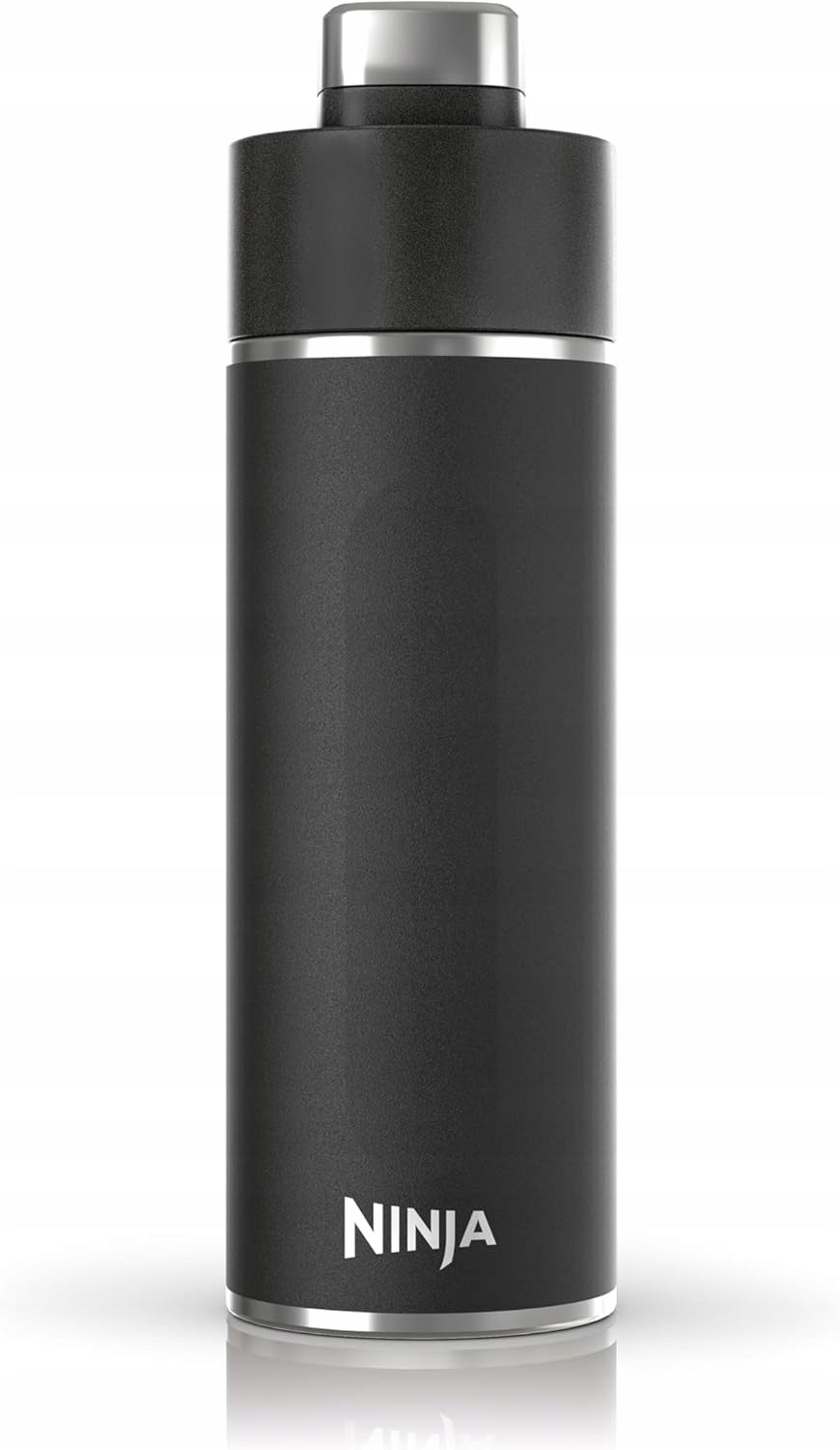 Bottle for soda, hot, cold NINJA Thirsti black 700ml