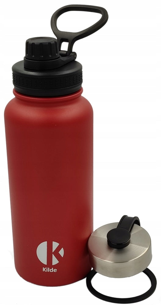 Bottle thermal bottle steel 950 ml red Brand no brand