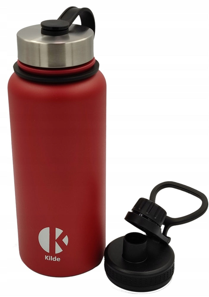 Bottle thermal bottle steel 950 ml red