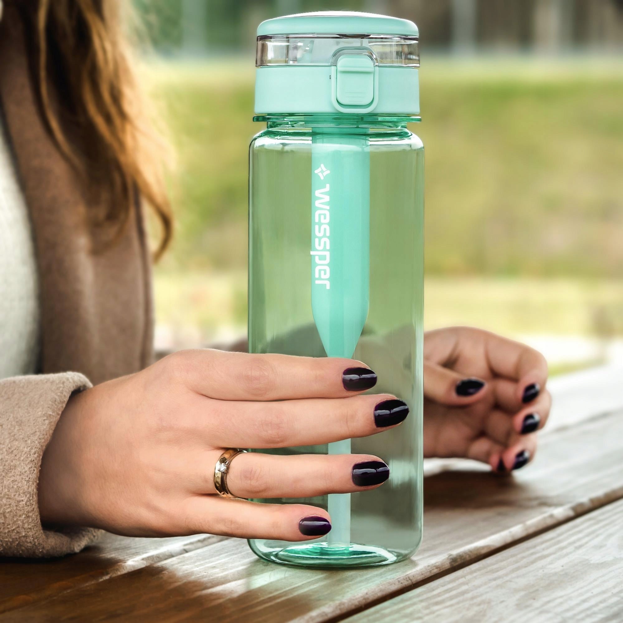 Bottle water filter bottle Wessper ActiveMax Clarti 0,68l + 3x Filter Packaging status original