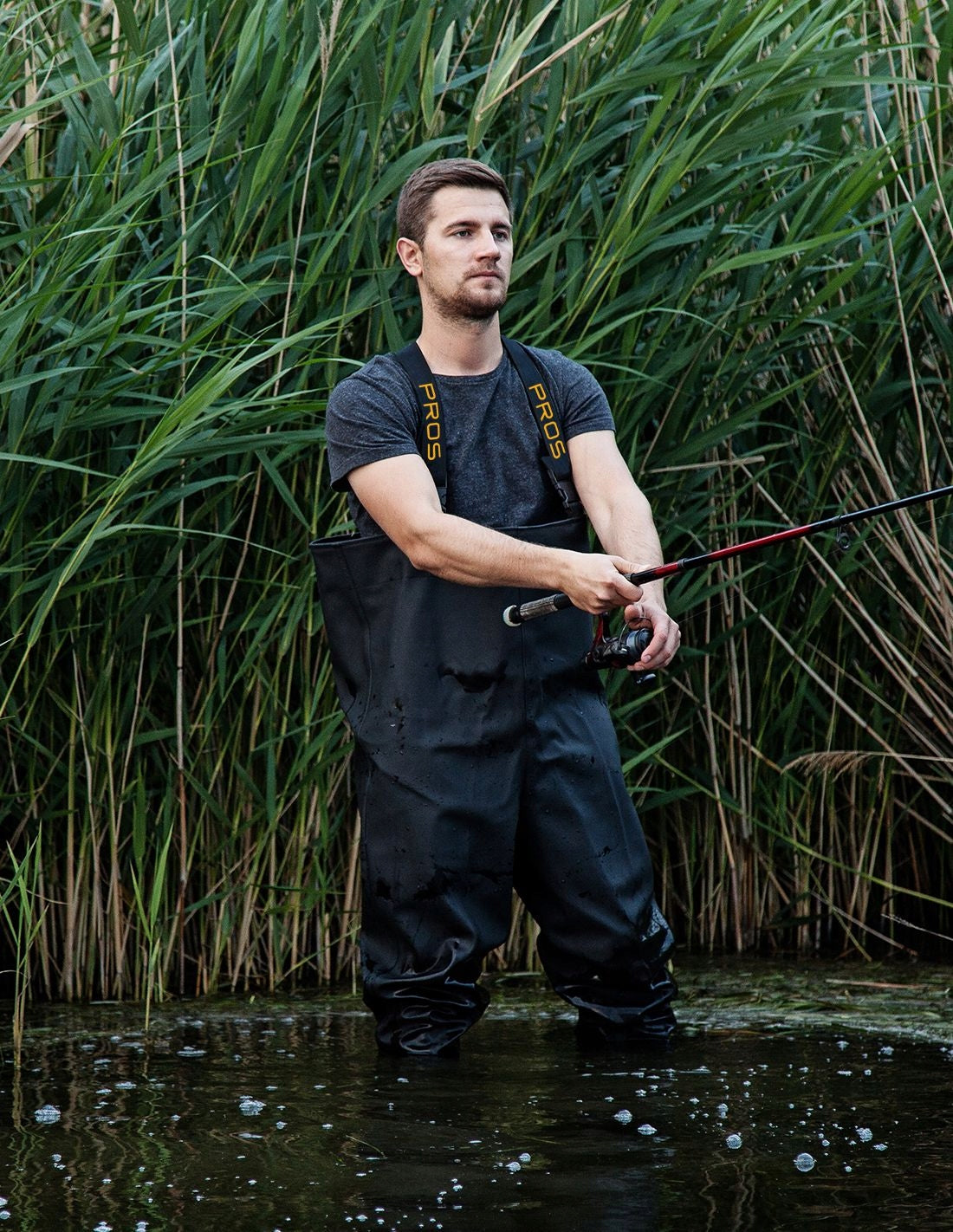 Bottoms Fishing Waterers Pants Waterproof Harness PROS POLISH Strong Brand no brand