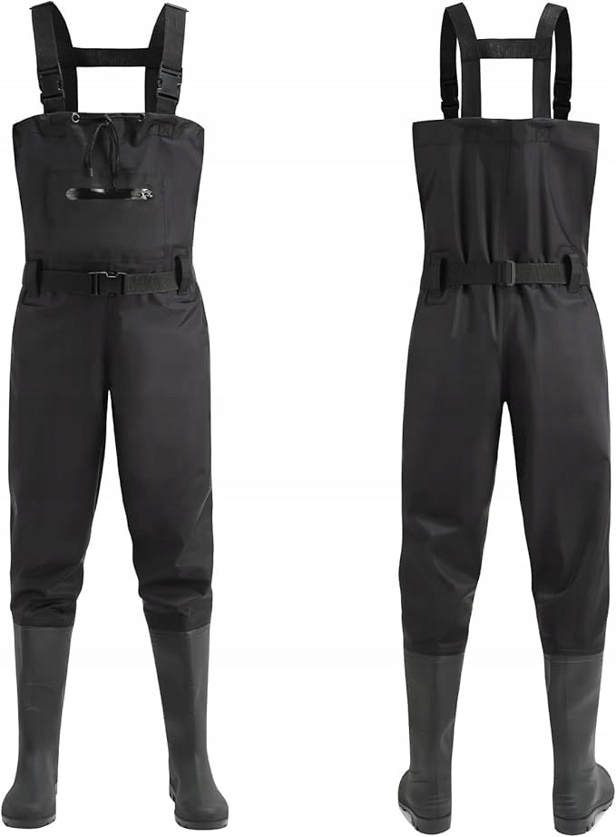Bottoms Waterers Black Fishing Adjustable POCKET WATERPROOF size.46
