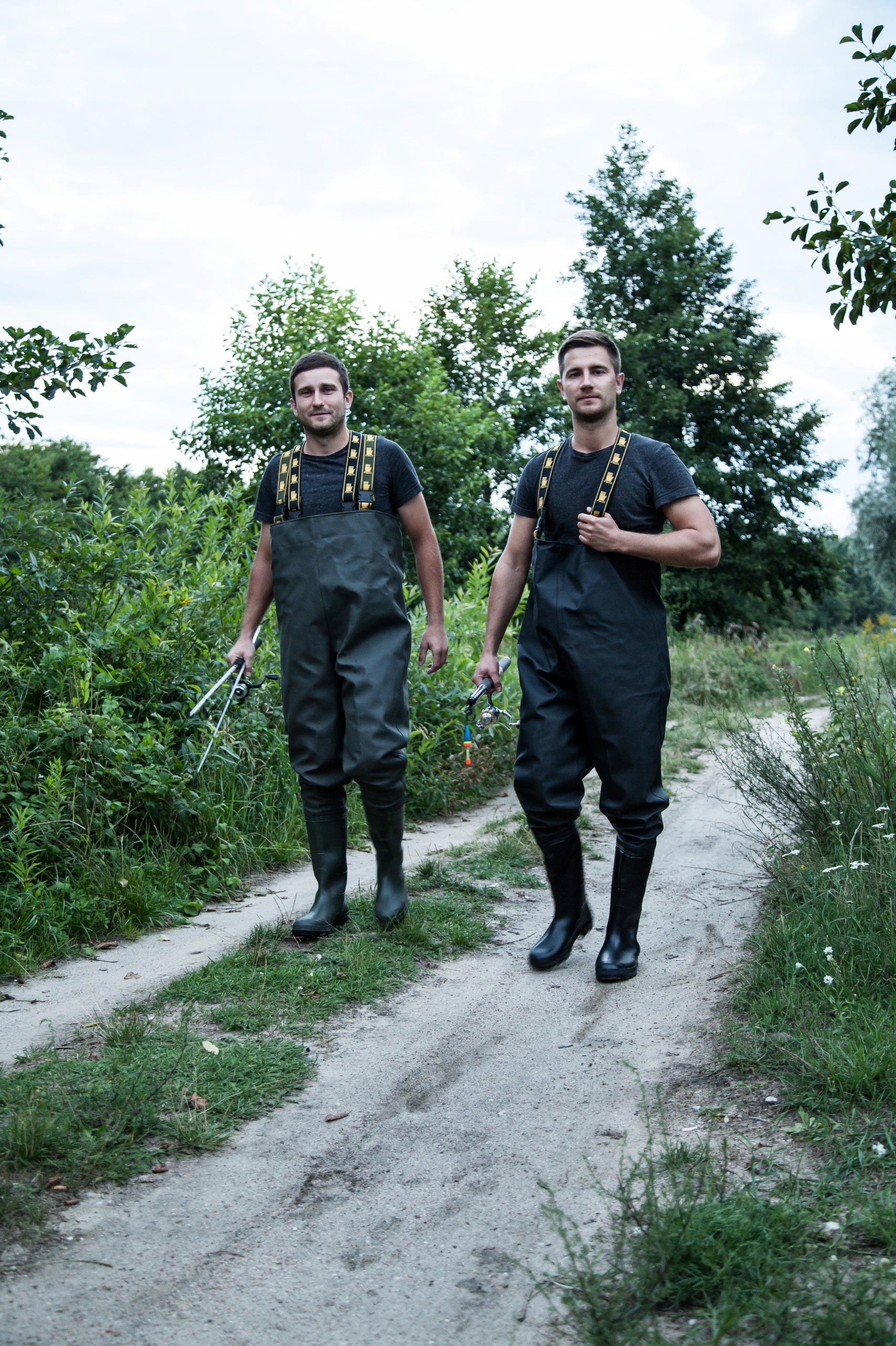 Bottoms Waterers Polish PROS SB01 Fishing Harness Pants High Model Spodniobuty Wodery rybackie wędkarskie