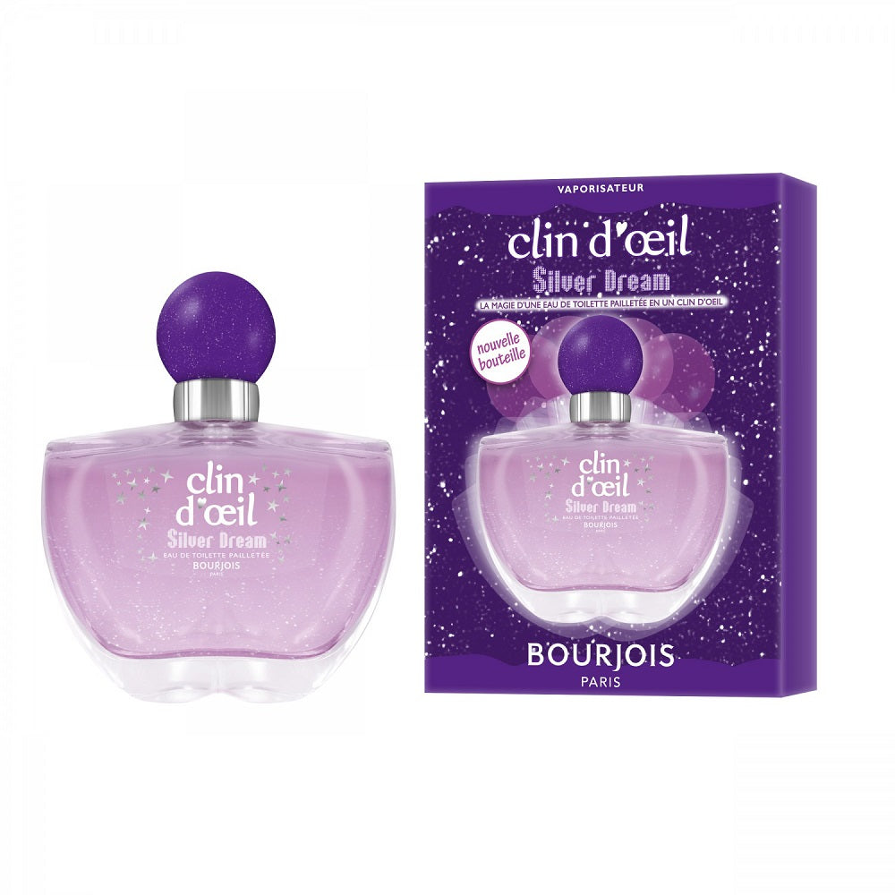 Bourjois Clin D’Oeil Silver Dream Eau de Toilette 75ml EDT Eau De Toilette