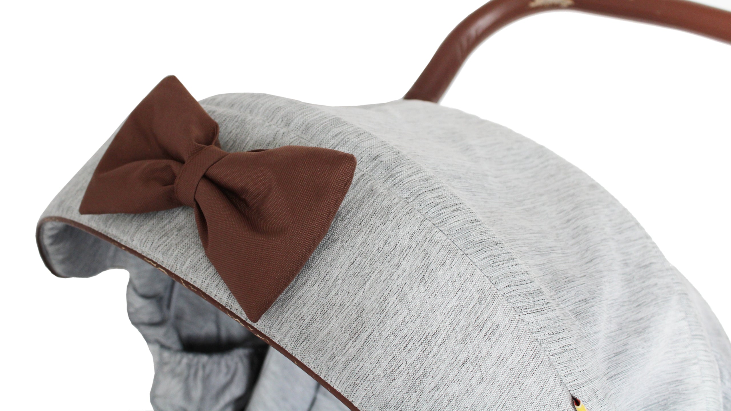 Bow bow for chocolate crib stroller