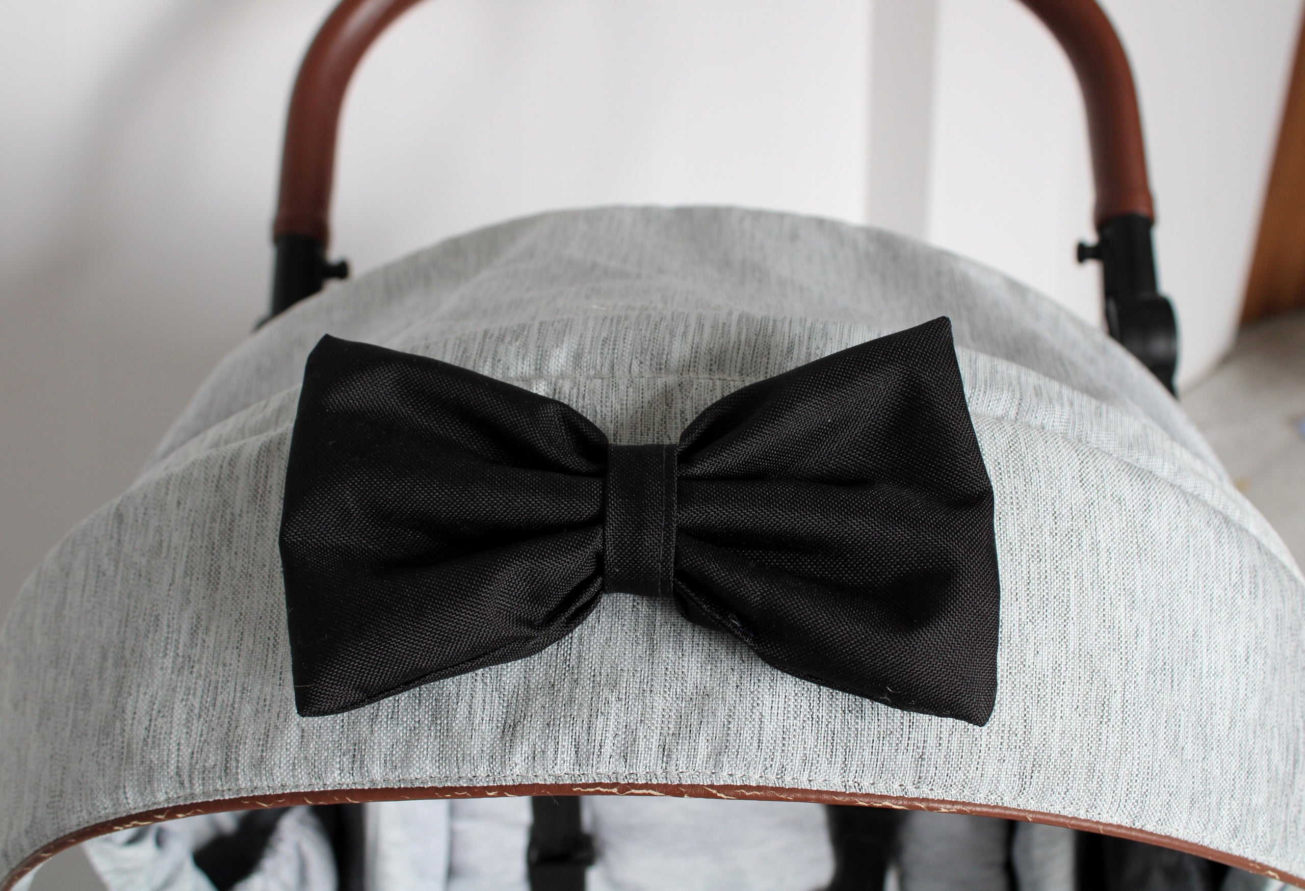 Bow bow for crib black Brand Pluszowe Sówkowo
