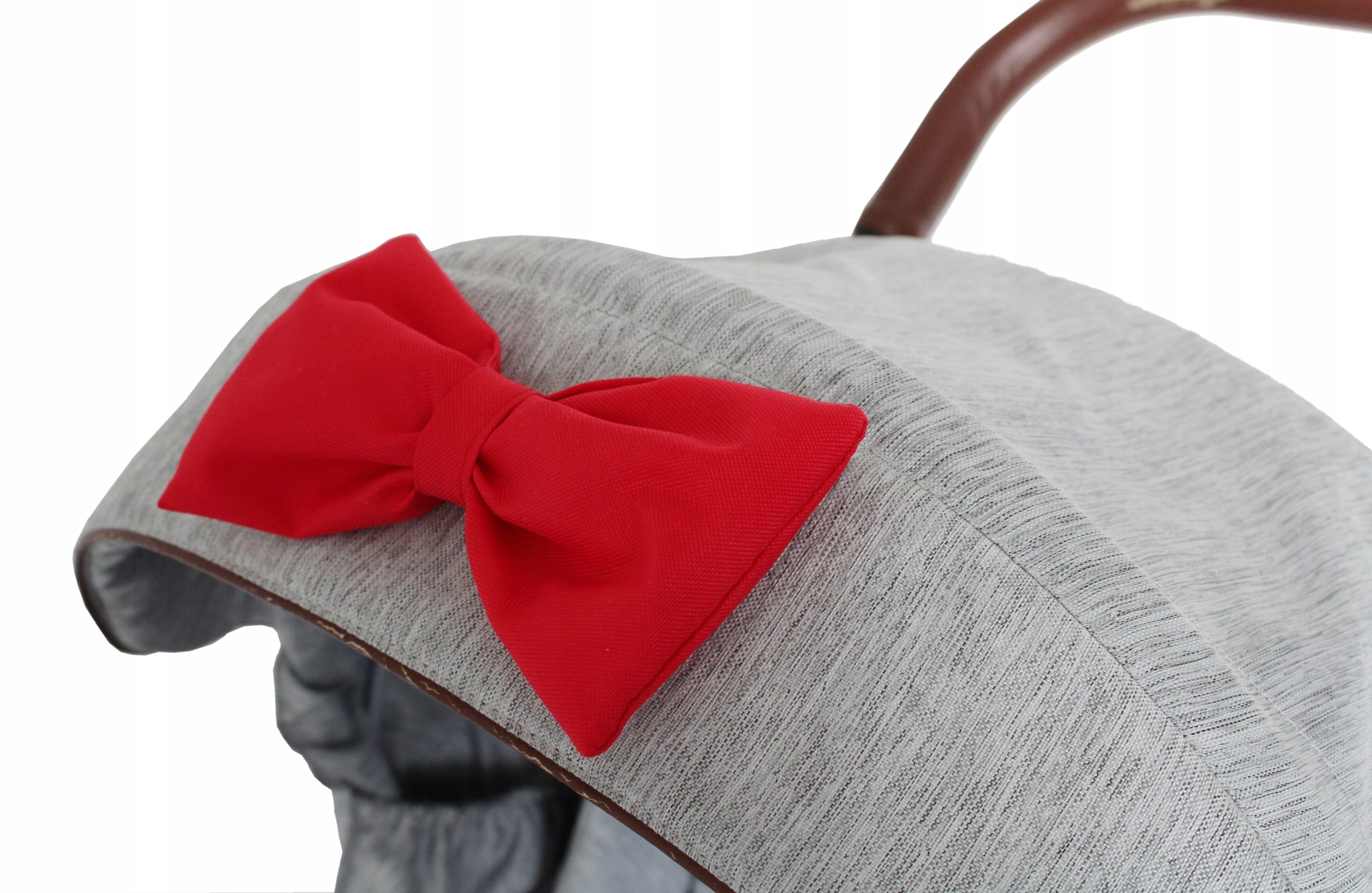 Bow bow for crib red
