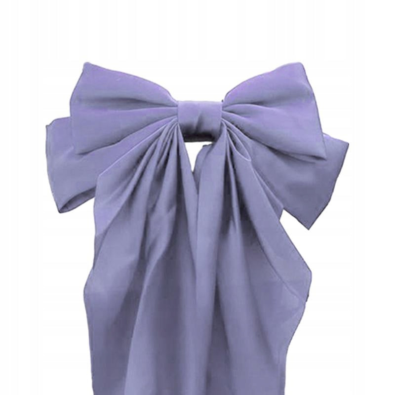 Bowknot Helmet Decor Cute Helmet Accessories Large Bow Helmet Lilac Manufacturer no brand