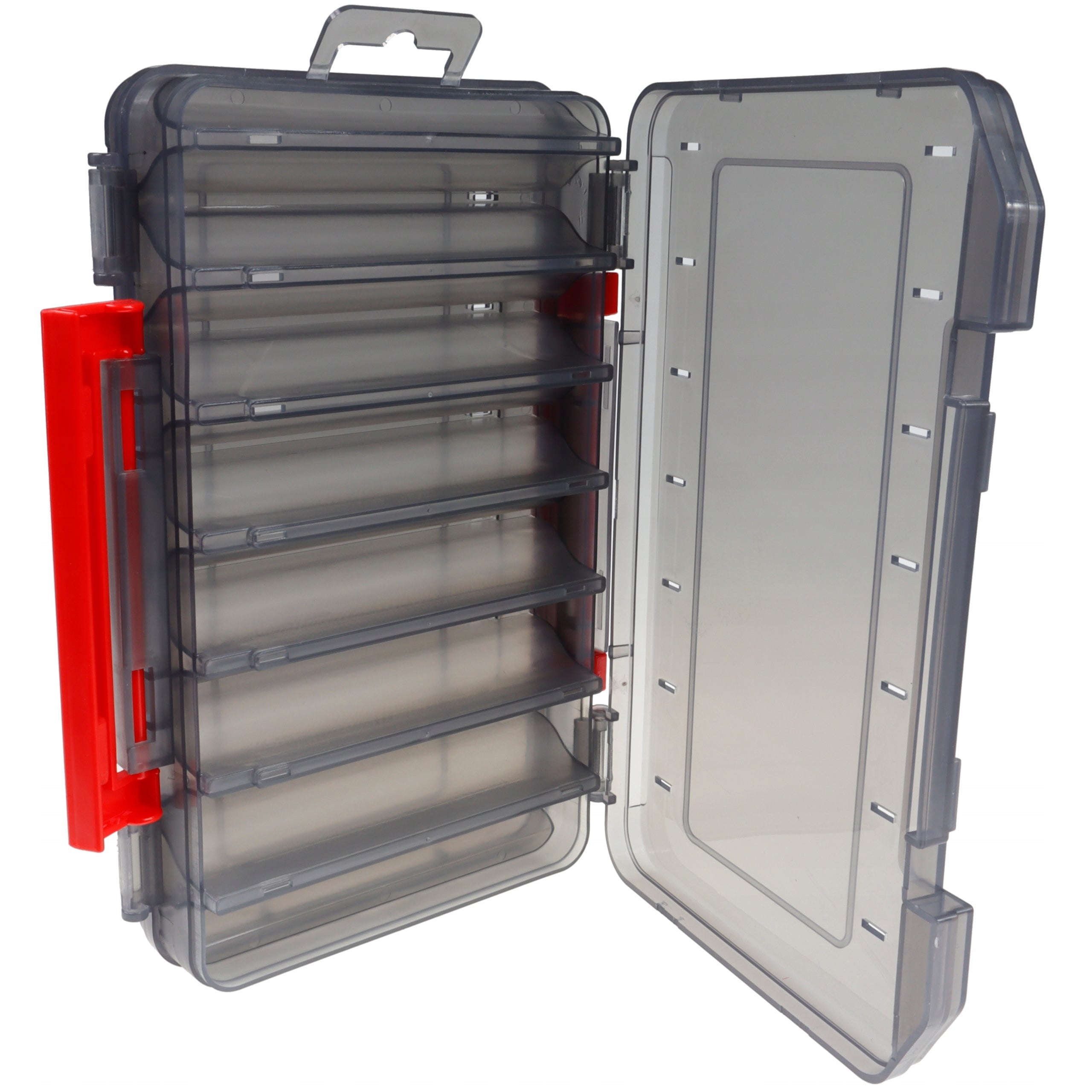 Box 20x14x3,5 cm bait organizer wobblers roosters rubber sheet Manufacturer code XD-31D
