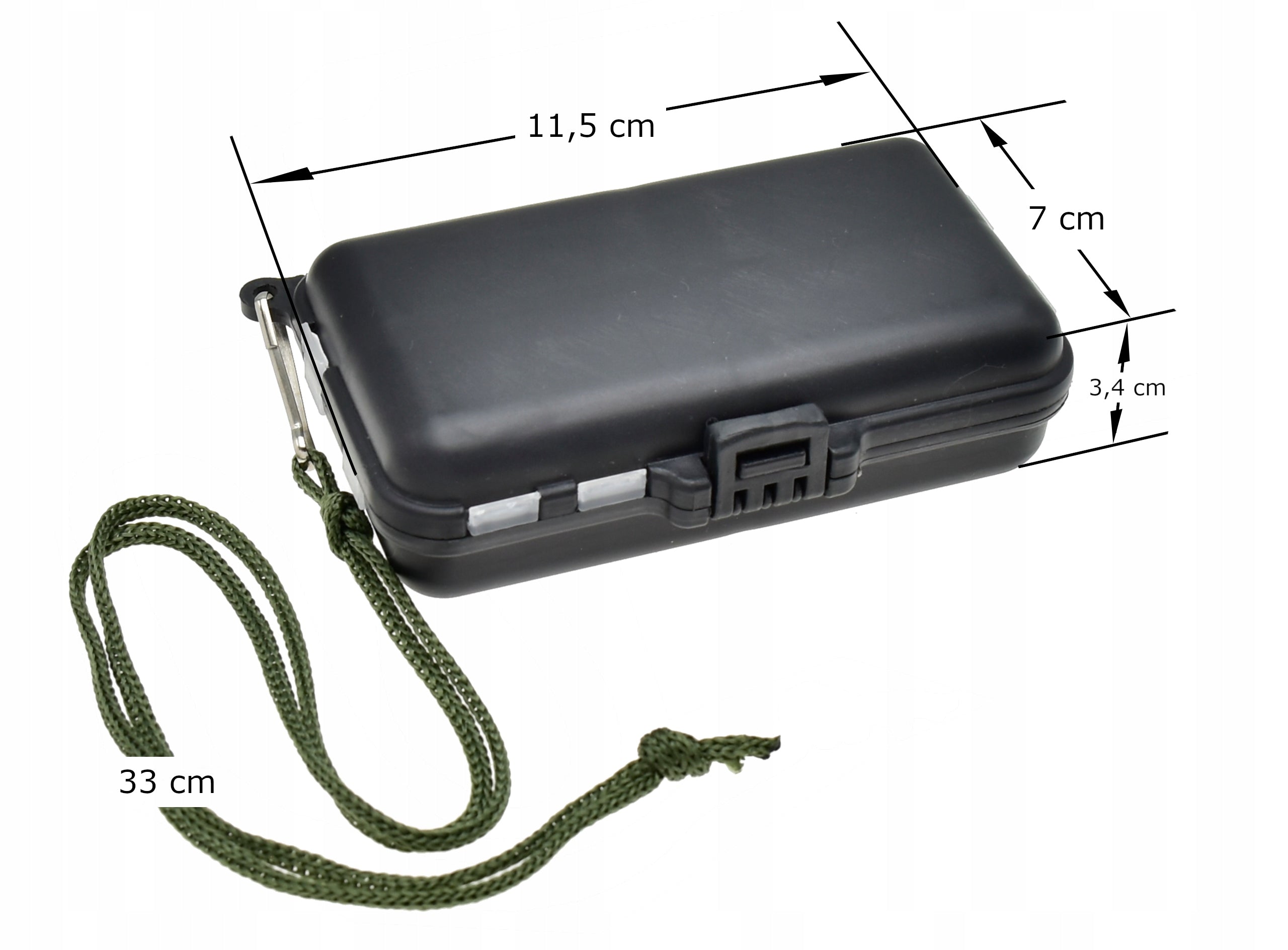 Box Fishing Toolbox 9-Chamber ORGANIZER with Drawstring Brand Margrom