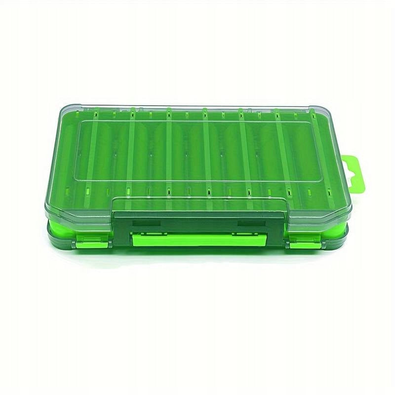 Box Organizer Double Sided Lure Wobblers Hooks Anchors Accessories. Brand Miracle Fish