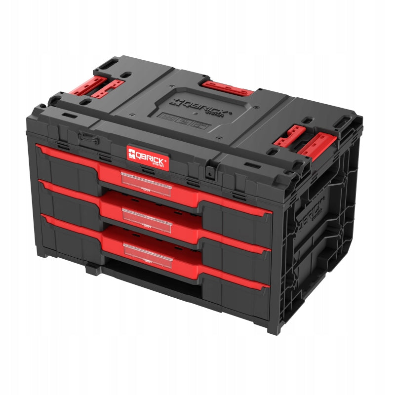 Box Qbrick System ONE Drawer 3 Toolbox 2.0 drawers Manufacturer code SKRQONED3CZAPG001/PG011