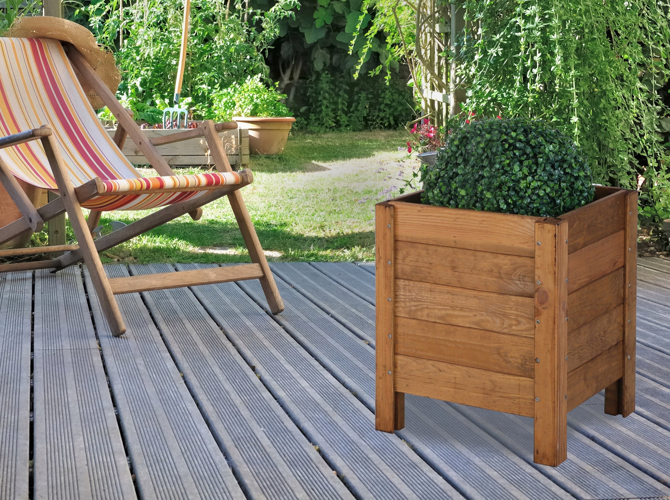 Box pot herbarium adjustable BOTTOM 40x34x30cm EKO Product height 40 cm