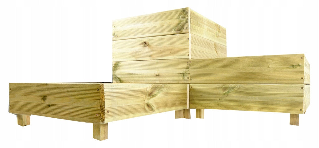 Box, vegetable garden, herbarium, flowerpot 124x30x29cm Brand Elegro