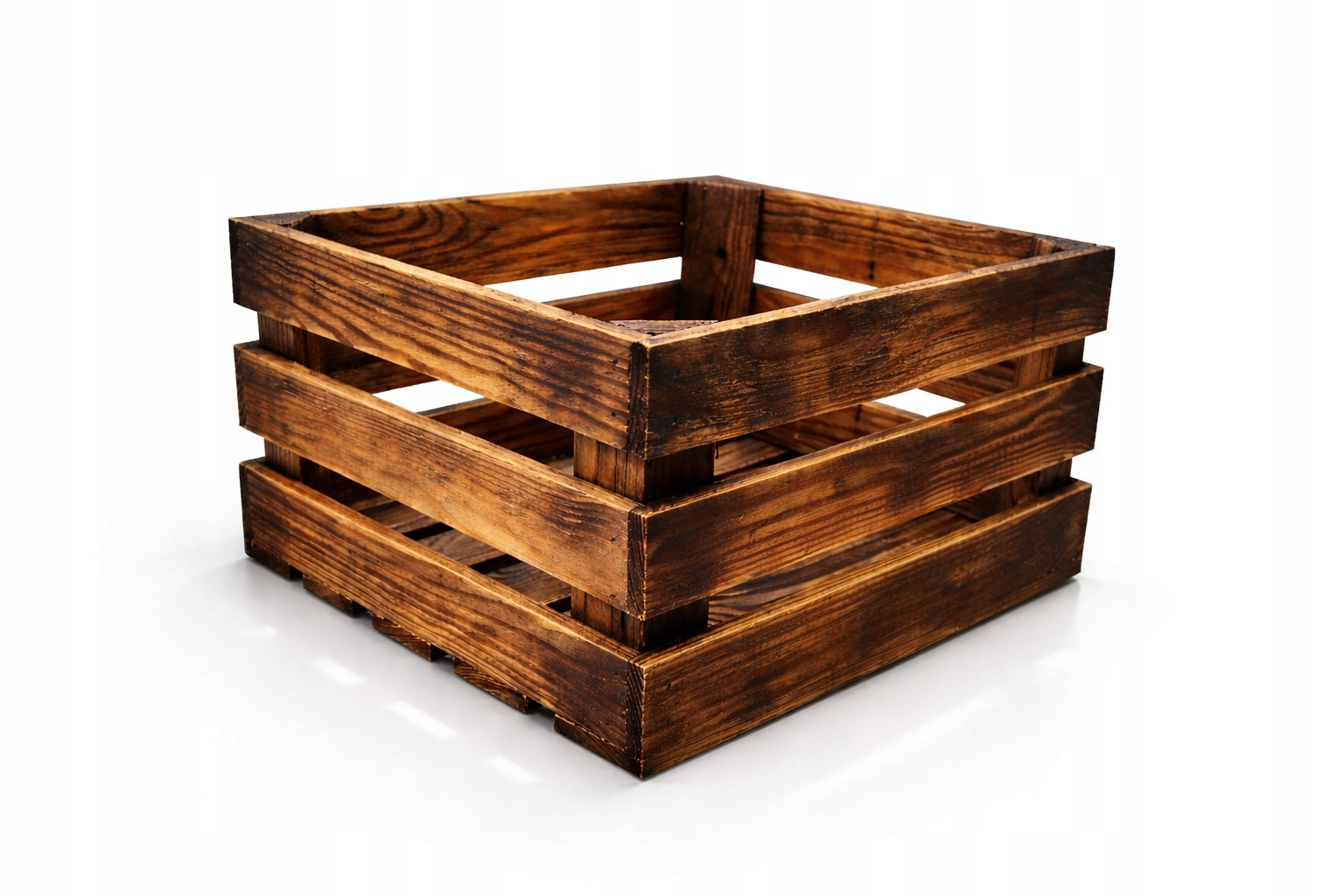 Box wooden cage box fruit apple manufacturer 40x30x20 tanned