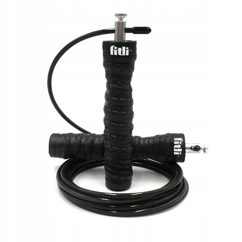 Boxing Jump Rope Adjustable Aluminum with Bearings Cossfit Fitness 300cm Brand Fitli