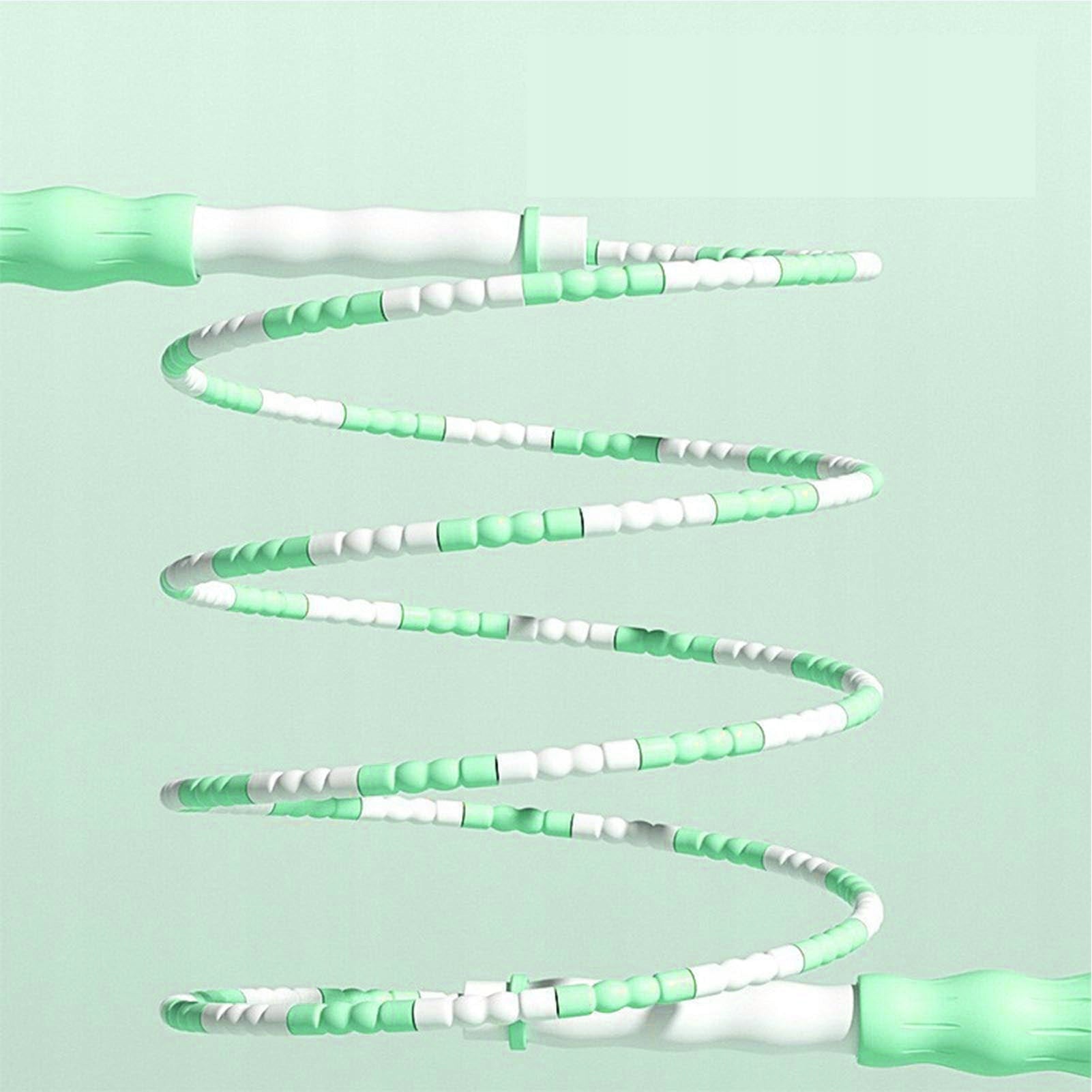 Boxing Jump Rope Adjustable - Fitness Set, Green, Ball Bearings Kind rope