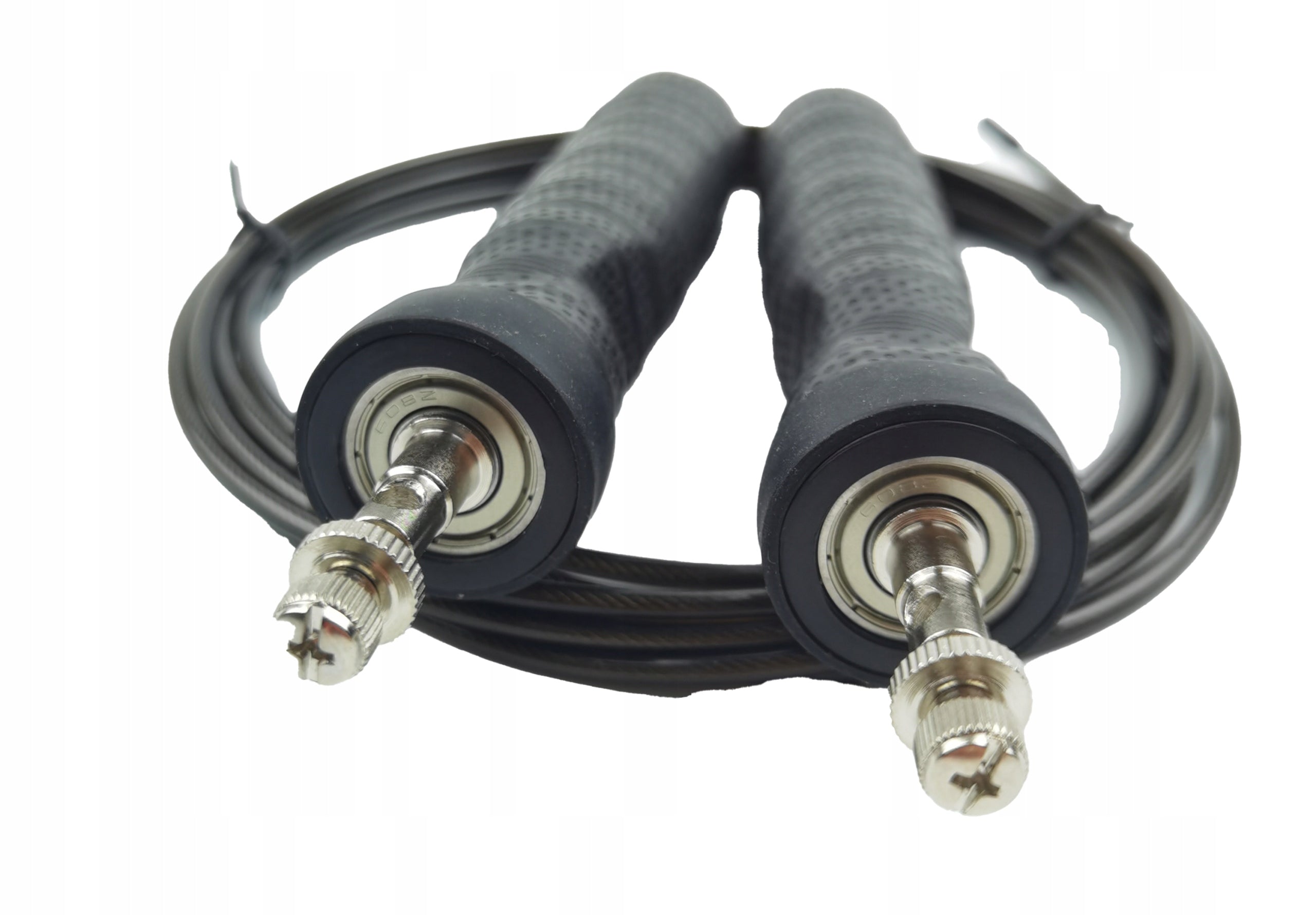 Boxing Jump Rope CROSSFIT ADJUSTABLE with Load Bearings Professional Color black