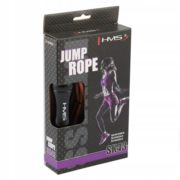 Boxing Jump Rope Leather/String with Load with Bearings Durable Brand HMS