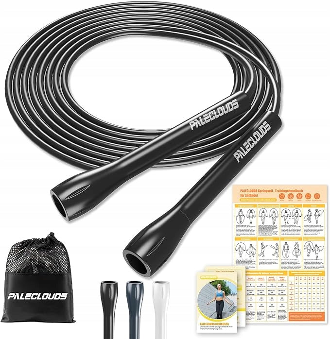 Boxing Jump Rope Speed Rope Adjustable Crossfit Fitness PVC 3 m