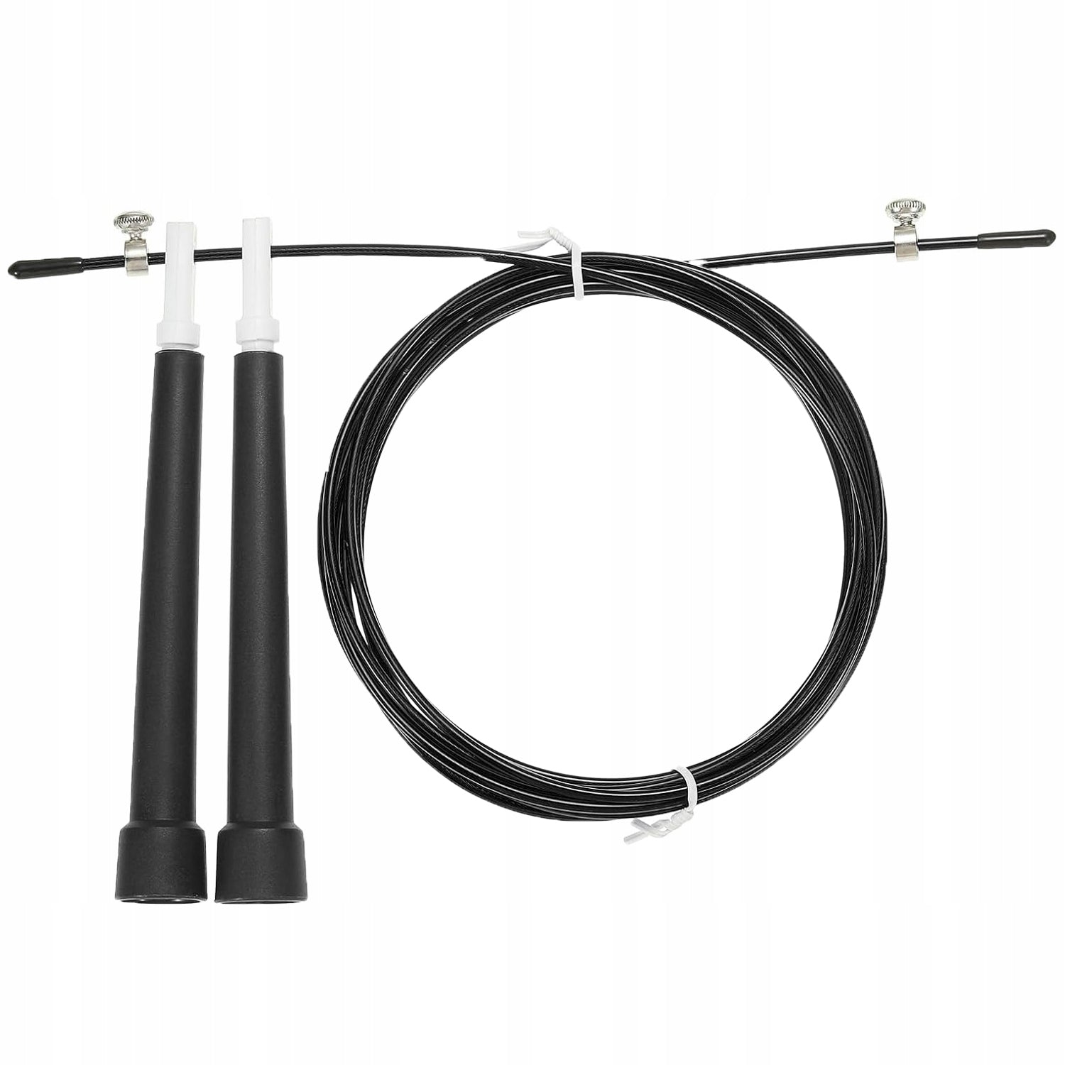 Boxing Jump Rope with Training Bearing Adjustable for Crossfit Exercises 3m Color black