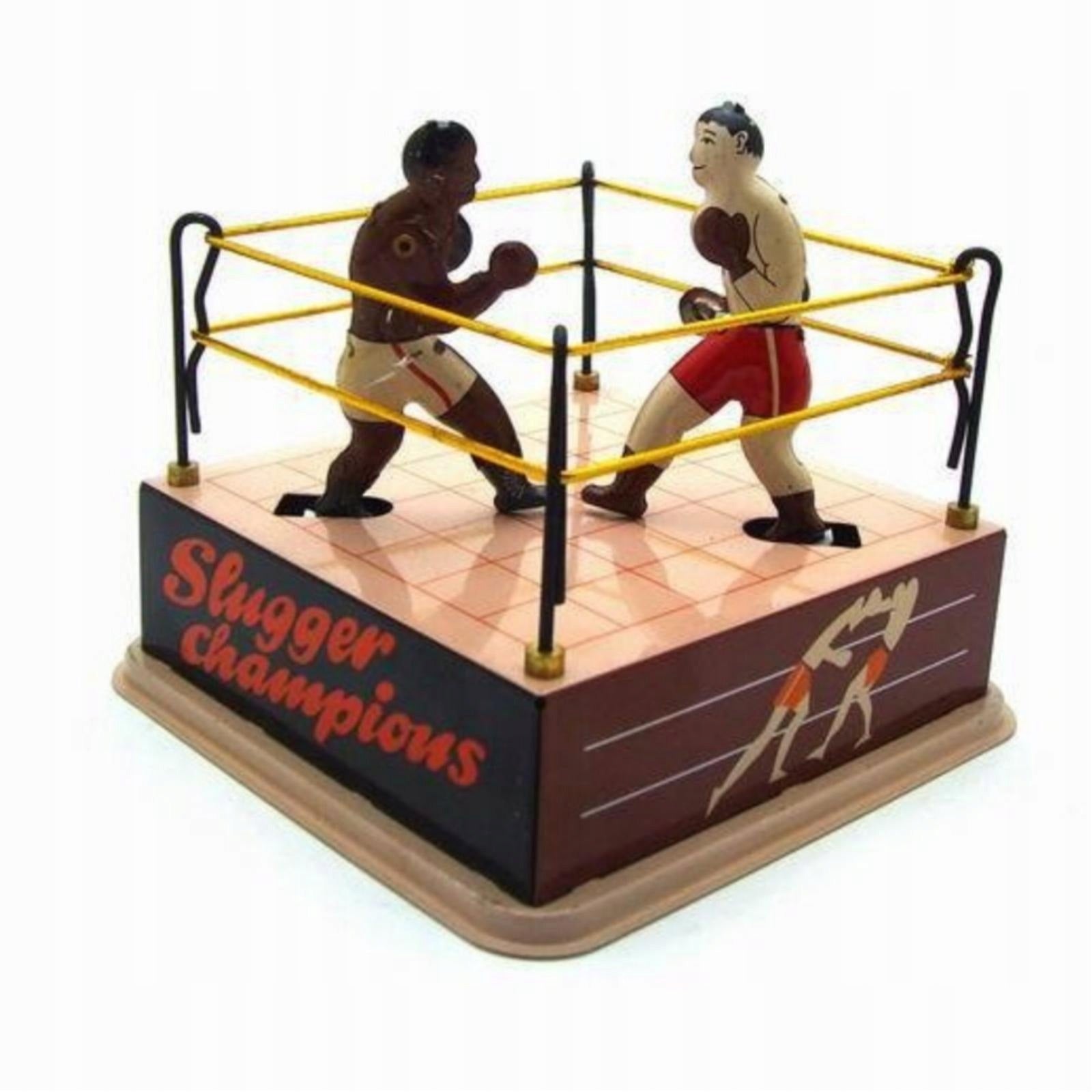 Boxing Ornament with Clockwork Mechanism Vintage Clockwork Boxing