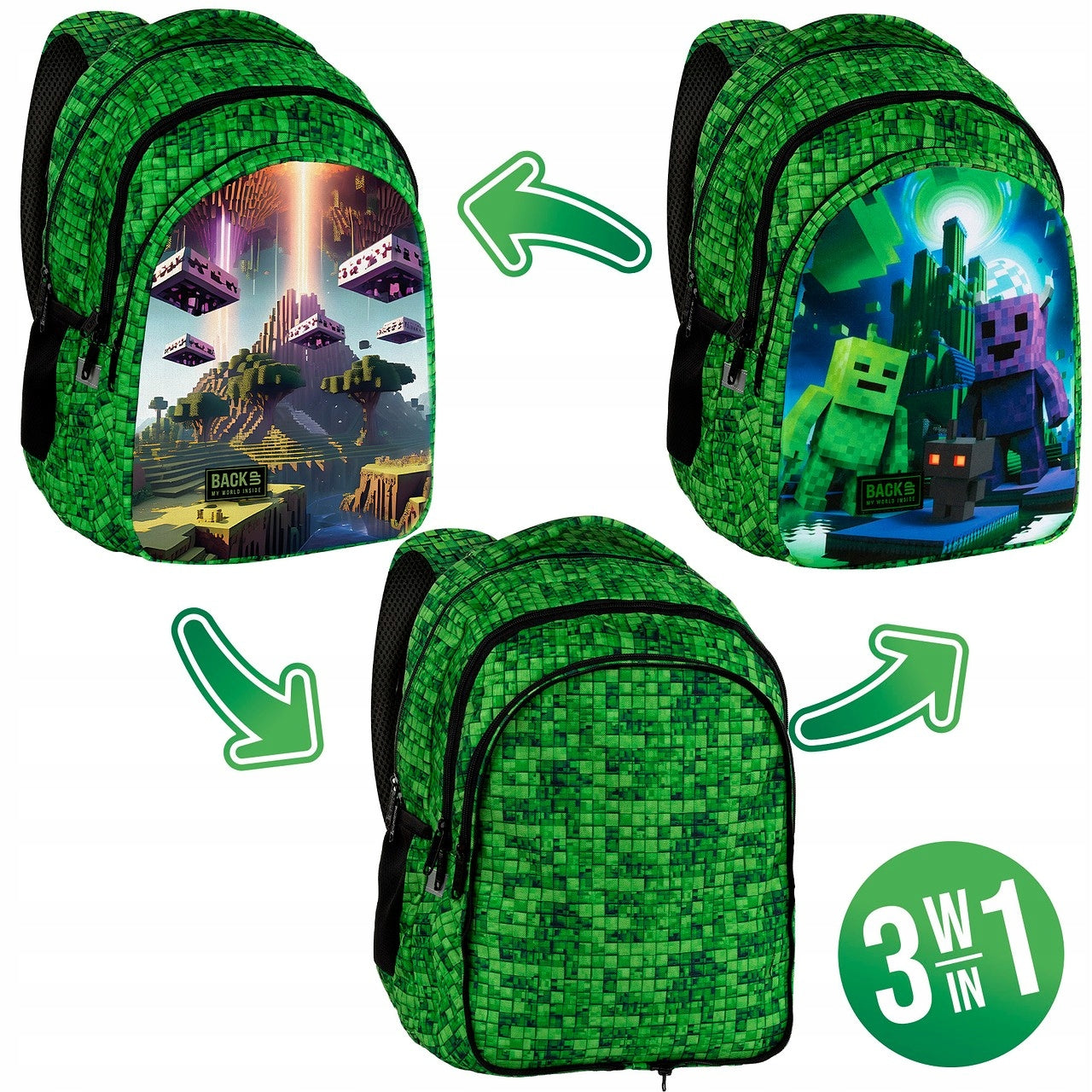 Boys' School Backpack BackUP Gaming