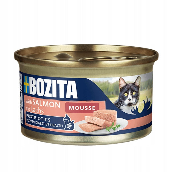 Bozita Mousse Salmon Mousse for Cat SALMON 85g Brand Bozita