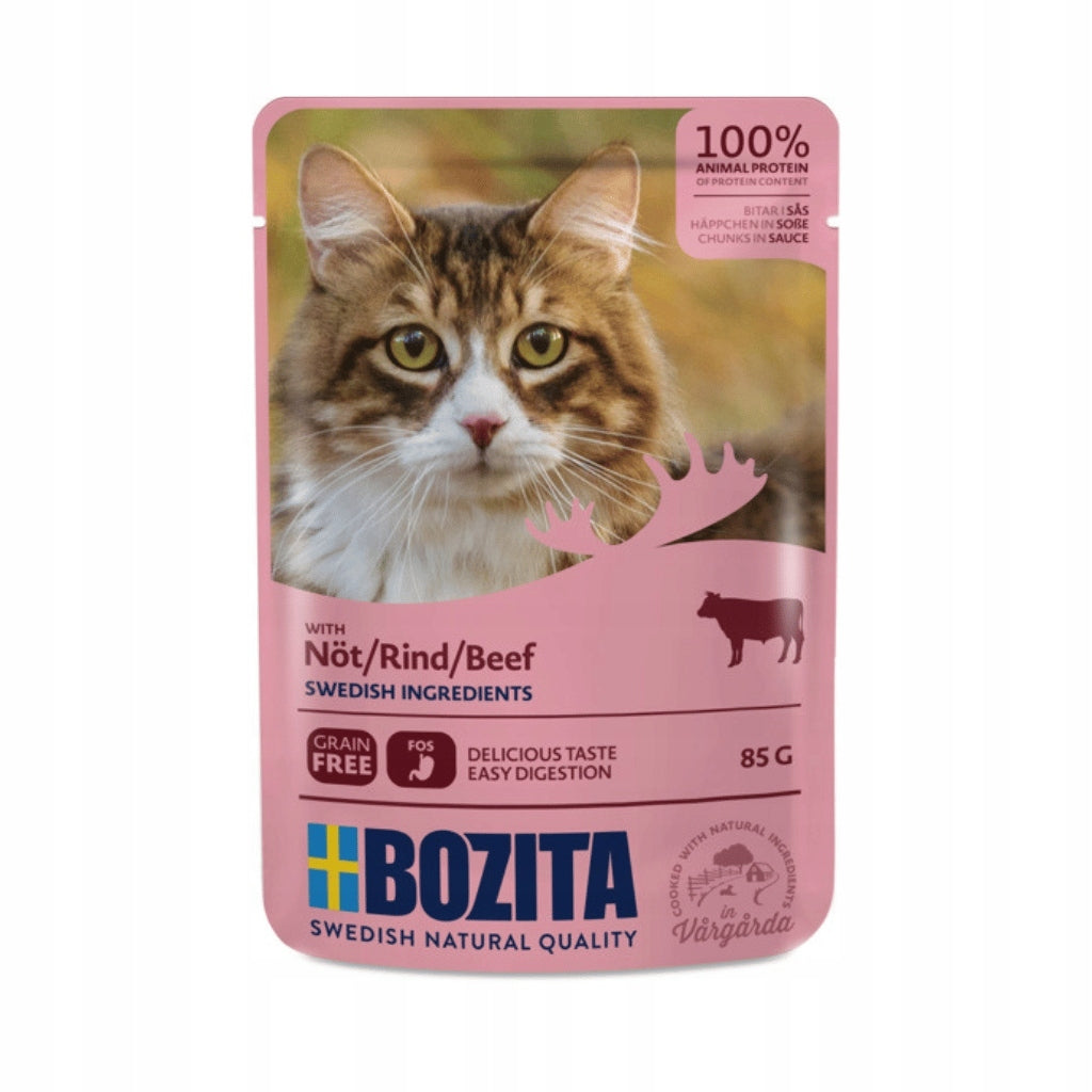 Bozita sachet of pieces in sauce with Beef 85g