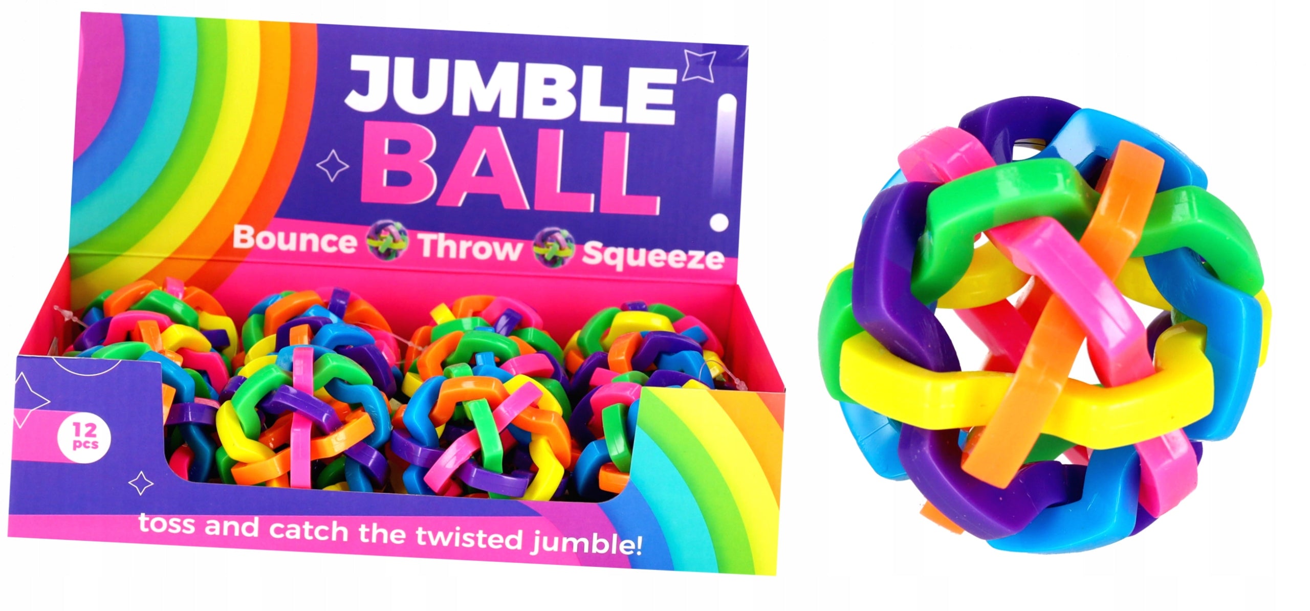 Braided squeeze ball Mega Creative